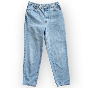 Lee Vintage Light Wash High Rise Mom Jeans 10